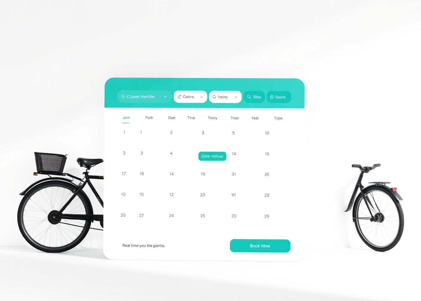 Booking calendar UI